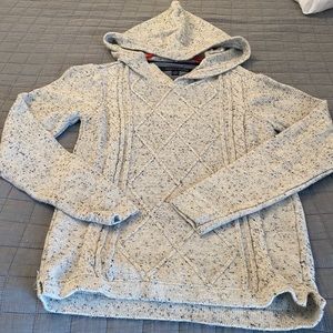 Tommy Hilfiger Heather Grey/Oatmeal hoodie sweater